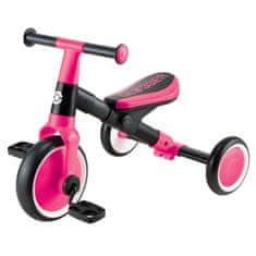 Globber Odrážadlo detské trojkolesové Learning Trike - Fuchsia Pink