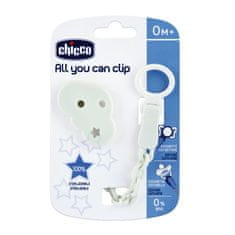 Chicco Klip na cumlík All you can clip - cloud