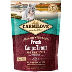 Carnilove Cat Fresh Carp & Trout - Sterilized 0,4kg