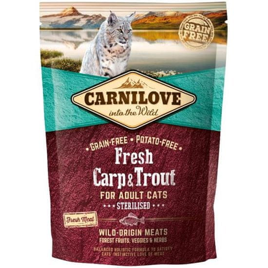 Carnilove Cat Fresh Carp & Trout - Sterilized 0,4kg