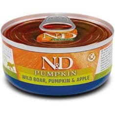 N&D PUMPKIN Cat konz. Wild Boar, Pumpkin & Apple 70 g