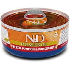 N&D PUMPKIN Cat konz. Chicken, Pumpkin & Pomegranate 70 g