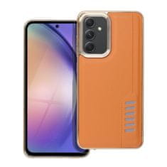 MobilMajak Obal / kryt na Samsung A52 5G / A52 LTE 4G / A52s 5G hnedý - MILANO Case