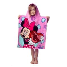Jerry Fabrics Detské pončo Minnie Mouse 02 50x115 cm 100% Bavlna