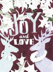 Pelcasa Joy And Love, Claret - 30x40 cm 