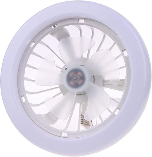 HOME & MARKER® Multifunkčný stropný ventilátor s LED svetlom a diaľkovým ovládaním (26 x12 cm, výkon 48 W) | FANGLO