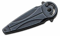 Fox Knives FX-551 ALB /ANARCNIDE SATURN FOLDING KNIFE STAINLESS STEEL N690co BLACK IDROG. SW BLADE,A