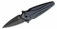 Fox Knives FX-551 ALB /ANARCNIDE SATURN FOLDING KNIFE STAINLESS STEEL N690co BLACK IDROG. SW BLADE,A