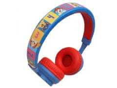 Nickelodeon Paw Patrol Farebné bezdrôtové na uši slúchadlá pre deti 