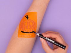 Snazaroo Šablóny na farby na tvár oranžová farba (Halloween)