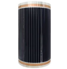 Termofol Uhlíková infrafólia TF-305TT šírka 0,5m, dĺžka 10m (5m2) 80W/m2