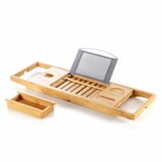 InnovaGoods Extendable Bamboo Bath Tray Trayth InnovaGoods 