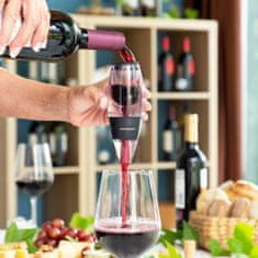 InnovaGoods Prevzdušňovač vína s filtrom, stojanom a taškou na prenášanie Wineir InnovaGoods 