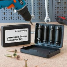 InnovaGoods Damaged Screw Remover Set InnovaGoods 4 Units 