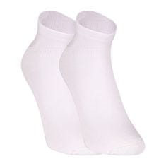 Nedeto 3PACK ponožky nízke bambusové biele (3PBN02) - veľkosť XL