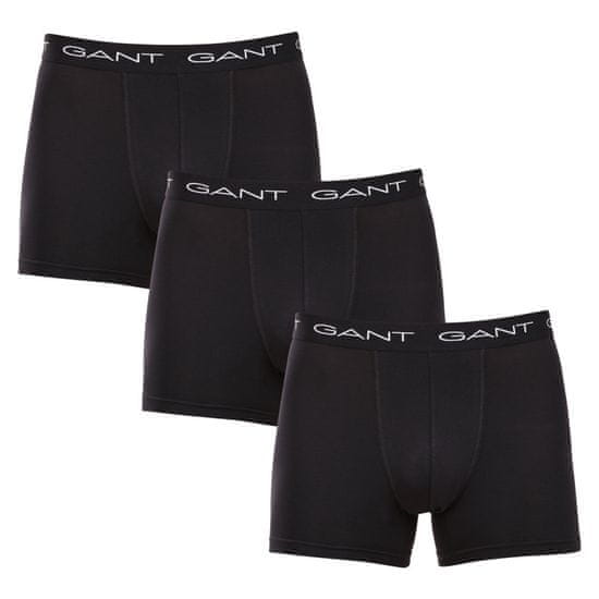 Gant 3PACK pánske boxerky čierné (900013004-005)