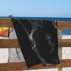 DecoKing , Luxusná plážová osuška JELLYFISH, 90 x 180 cm