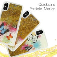 ZIZO Zizo Liquid Glitter Star Case - puzdro pre iPhone X (Motýle)