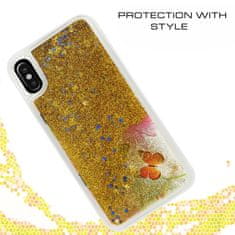 ZIZO Zizo Liquid Glitter Star Case - puzdro pre iPhone X (Motýle)