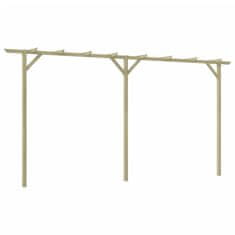 Vidaxl Záhradná pergola 410x40x203 cm, drevo