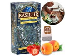 Basilur BASILUR Magic Nights Cejlónsky čierny čaj s príchuťou jahody, marhule, ananásu a papáje, v sáčkoch 25 x 2 g x6