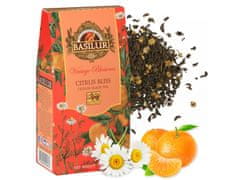 Basilur BASILUR VINTAGE BLOSSOMS - Citrus Bliss Čierny čaj sypaný s pridaním harmančekových kvetov a arómy mandarínky 75 g x1