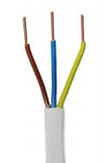 AKS Zielonka Elektrický kábel 3x1,5 mm 5 m YDYp
