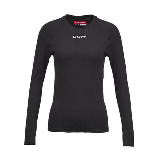 CCM Dámske tričko CCM Women's Long Sleeve Training Tee SR