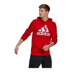 Adidas Mikina červená 164 - 169 cm/S Essentials Fleece Big Logo Hoodie