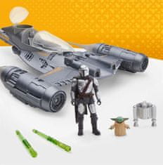 Star Wars Figurka Mandaloriana s hvězdnou stíhačkou N1
