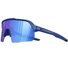Outdoor master Športové Slnečné Okuliare Hawk HD Polarized, Blue/Grey Revo Blue + číra náhradná šošovka