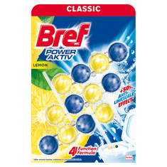 Bref Power Aktiv WC blok Lemon 3 x 50 g