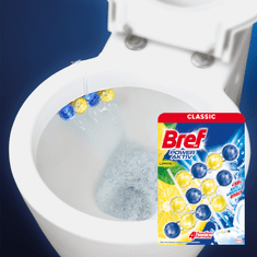 Bref Power Aktiv WC blok Lemon 3 x 50 g