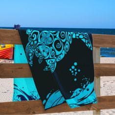 DecoKing , Luxusná plážová osuška TURTLE, 90 x 180 cm