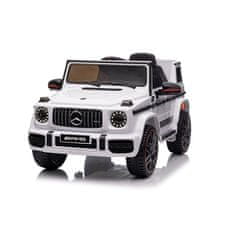 Baby Mix Elektrické autíčko Mercedes-Benz G63 AMG white