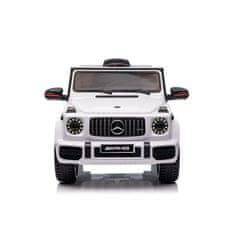 Baby Mix Elektrické autíčko Mercedes-Benz G63 AMG white