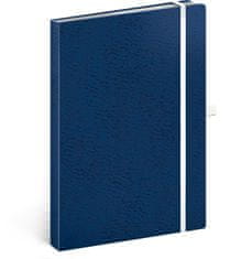 Presco Group NOTIQUE Notes Vivella Classic modrý/biely, bodkovaný, 15 x 21 cm