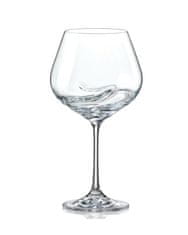 Crystalex Bohemia Crystal Poháre na červené víno Turbulence 40774/570ml (set po 2ks)