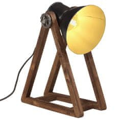 Petromila vidaXL Stolová lampa 25 W čierna 30x17x40 cm E27