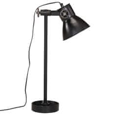 Petromila vidaXL Stolová lampa 25 W čierna 15x15x55 cm E27