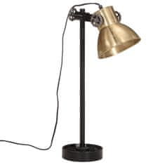 Petromila vidaXL Stolová lampa 25 W starožitná mosadzná 15x15x55 cm E27