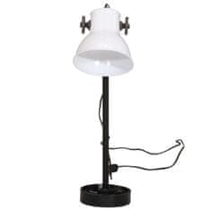 Petromila vidaXL Stolová lampa 25 W biela 15x15x55 cm E27