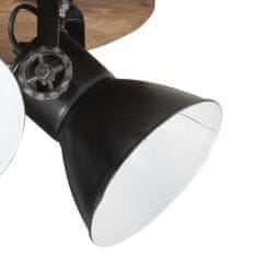 Petromila vidaXL Závesná lampa 25 W čierna 50x50x25 E27