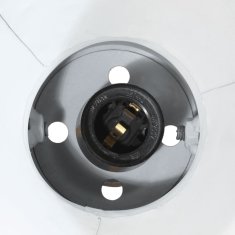 Petromila vidaXL Závesná lampa 25 W čierna 50x50x25 E27