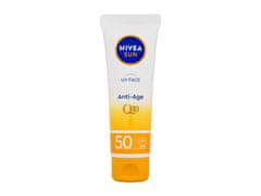 Nivea Nivea - Sun UV Face Q10 Anti-Age SPF50 - For Women, 50 ml 