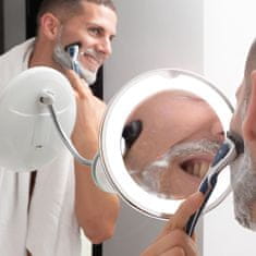 InnovaGoods LED magnifying mirror with Flexible Arm and Suction Pad Mizoom InnovaGoods 