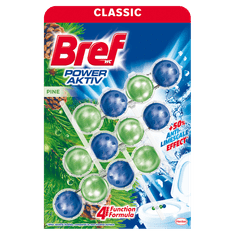 Bref Power Aktív WC blok Pine 3 x 50 g