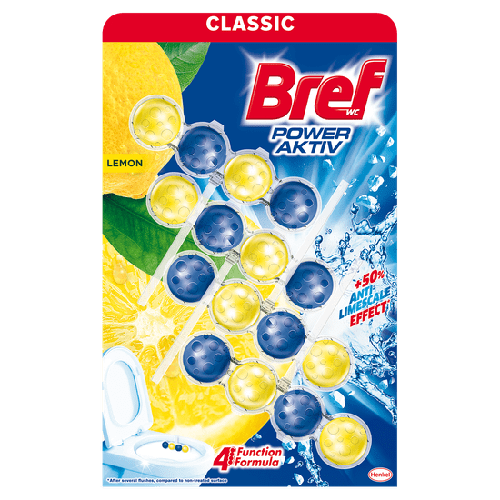 Bref Power Aktiv Quattro Lemon 4x 50g