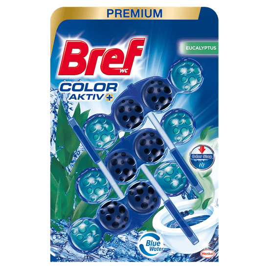 Bref Blue Aktiv Eucalyptus 3 x 50 g