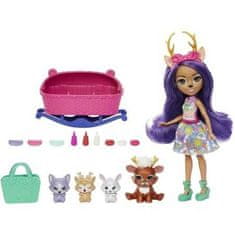 Mattel Bábika Enchantimals Danessa Deer s jelenčekom Sprint + prekvapenie